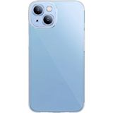 Skygo Revify Baseus Simple Case iPhone 14 Plus 6.7 Kamera Korumalı Ince Silikon Şeffaf KILIF-(5775)