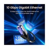 Skygo Revify Cat7 10GBPS Gigabit 600MHZ Ftp Ethernet Kablosu 15 Metre - 1 GB - 00-Siyah - Beyaz - Option-1