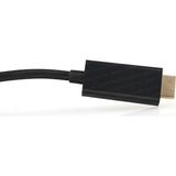 Skygo Revify Dark DK-CB-DPXHDMIL184K 1.8 M 4K Destekli Displayport To HDMI Kablo - 1 GB - 00-Siyah - Beyaz - Option-1
