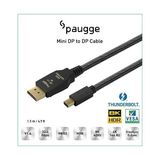 Skygo Revify - Dp 1.4 Vesa Sertifikalı Thunderbolt2 Destekli Mini Displayport Kablo - 1.5m (ENTMDP1415) - 1 GB - 00-Siyah - Beyaz - Option-1