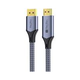 Skygo Revify Dp To HDMI Kablo 8k 60Hz 4K 240Hz Hdr 3D 48GBPS Örgülü Displayport To HDMI Kablo 2 Metre - 1 GB - 00-Siyah - Beyaz - Option-1