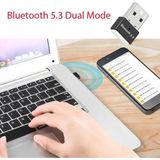 Skygo Revify Dual Mode Bluetooth 5.3 USB Adaptör Dongle – Bilgisayar Için Bluetooth Alıcı Verici, USB Dongle Adaptör Pc Laptop, Kulaklık Hoparlör Klavye Mouse Gamepad Bağlantı Aparatı 15M | ZR770 - 1 GB - 00-Siyah - Beyaz - Option-1