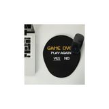 Skygo Revify Gamer Sevgiliye Hediye Game Over Tasarımlı Mouse Altlığı Mouse Pad Mousepad - 1 GB - 00-Siyah - Beyaz - Option-1