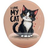 Skygo Revify Kedimi Seviyorum Mouse Pad - Option-1 - 00-Siyah - Beyaz