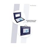 Skygo Revify MacBook Air M1 Kılıfı 13 Inç A2337 A2179 A1932 Uyumlu Sert Kapak Hard Case Koruyucu Kılıf MacBook Air 13 Inç Kılıfı Çizilme ve Darbe Koruyucu Uv Baskılı Yaprak Çiçek Desenli Pembe - 1 GB - 00-Siyah - Beyaz - Option-1