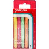 Skygo Revify Penmark Kalem Tipi Fosforlu Kalem 6'lı Bristol Pastel - -- - Option-1