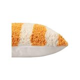 Skygo Revify Pop Stripe Dokuma Yastık Hardal 45X45CM - Acı Kahverengi