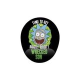 Skygo Revify Rick Wrecked Son Bilek Destekli Mouse Pad - Option-1 - 00-Siyah - Beyaz