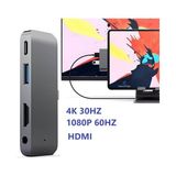 Skygo Revify Type C Hub (4 Port), 85W Pd Type-C Port 4K 30HZ Veya 1080P 60HZ Hdmı, 1 Adet USB 3.0 Port Şarj ve Veri Transfer, 3.5mm Jak Kulaklık Ses Grişi, MacBook Pro/air/ipad/iphone Vb. Uyumlu - 1 GB - 00-Siyah - Beyaz - Option-1