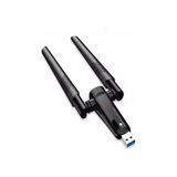 Skygo Revify Yeni Versiyon AC1200 Dual Band 2.4g & 5g Destekli Wi-Fi Adaptörü USB 3.0 Kablosuz Wireless Adaptör - 1 GB - 00-Siyah - Beyaz - Option-1