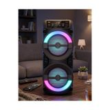 Skygo Rgb Işıklı Taşınabilir Bluetooth Hoparlör Güçlü Stereo Ses