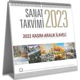 Skygo Sanat Takvimi 2023 Masa Takvimi - Option-1