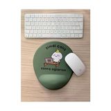 Skygo Şimdi Çalış Sonra Ağlarsın Baskılı Bilek Destekli Oval Mouse Pad (Yeşil) - Option-1 - 00-Siyah - Beyaz