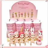 Skygo Sonny Angel Cherry Blossom Series - Night Version Mini Figür Koleksiyonluk Oyuncak (Blind Box) - Çok Renkli