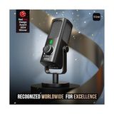 Skygo Stüdyo Kayıt/bilgisayar Akışı Için Usb-Podcast-Kondenser-Mikrofon, Youtube Müzik Vokal Oluşturma Için Masaüstü-Metal-Mic, Monitör-Mix Ses Kontrolü, Düşük Kesim Anahtarı (Profıle3)