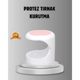 Skygo Taşınabilir Mini Oje Kurutma Makinesi 16W Uv LED Hızlı Etkili Kurutucu
