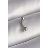 Skygo TJ-PR1363 316L Çelik Gümüş Renk Topçuk Model Piercing