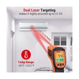 Skygo TP450 Endüstriyel Kızılötesi Lazer Termometre, -50°c ile 550°C Temassız Isı Ölçer Tabanca, Çift Lazerli ve Ayarlanabilir Emissivity (Sanayi Tipi) - Ahşap - Option-1