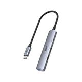 Skygo Type-C 4 Portlu USB 3.0 / USB 2.0 Çoklayıcı Dönüştürücü Hub - 1 GB - 00-Siyah - Beyaz - Option-1