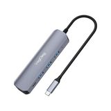 Skygo Type-C To HDMI Type-C Pd 2*usb 2.0 + USB 3.0 Çoklayıcı Dönüştürücü Hub - 1 GB - 00-Siyah - Beyaz - Option-1