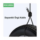 Skygo Type-C To Usb-A Rgb Aydınlatmalı 3A Hızlı Şarj ve Data Kablosu 2 Metre - 1 GB - 00-Siyah - Beyaz - Option-1