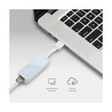 Skygo UE200, USB 2.0 Ethernet Ağ Adaptörü - 1 GB - 00-Siyah - Beyaz - Option-1