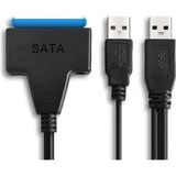 Skygo USB 3.0 2.5 3.5 Inç Sata SSD HDD Hard Disk Çevirici Dönüştürücü + Adaptör - 1 GB - 00-Siyah - Beyaz - Option-1