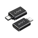 Skygo USB 3.1 To Type-C 10GBPS 3A Hızlı Şarj ve Data Aktarımı Çevirici Dönüştürücü Otg Adaptör Siyah Otgcz Ikili - 1 GB - 00-Siyah - Beyaz - Option-1