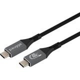 Skygo USB 3.2 Kablo - 20GBPS, USB C Görüntü, Ses, Data ve Şarj Kablosu - 4K 120Hz/60Hz, 2k 144Hz, 1080P 240Hz, Hdr (3 Metre) - 1 GB - 00-Siyah - Beyaz - Option-1