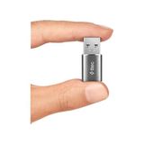 Skygo Usb-A 3.0 Type-C Otg Dönüştürücü Adaptör - 1 GB - 00-Siyah - Beyaz - Option-1