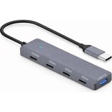 Skygo Usb-C 3.0 Hub Çoklayıcı Type-C Extender 5gbps Hızlı Veri Aktarım Pd 100W Şarj Destekli USB Çoklayıcı Adaptör Laptop Tablet Telefon Için USB 3.0 Çoklu Port Dönüştürücü | ADS-311 - 1 GB - 00-Siyah - Beyaz - Option-1