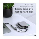 Skygo USB Çoğaltıcı Adaptör USB 3.0 Çoklu Bağlantı Noktalı Dağıtıcı Seyahat Dock Laptop Pc Notebook Bilgisayar Adaptörü Ev Ofis Kullanımına Uygun C809 - 1 GB - 00-Siyah - Beyaz - Option-1