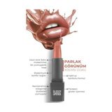 Skygo Uzun Süre Kalıcı Yoğun Renk Veren Nemlendirici Parlak Ruj - Glossy Lipstick 304 Nude Apricot