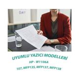 Skygo Ysy Mfp 135W 106A 107W 107A - 1000(1K) Sayfa Verimli 137,138 Muadil Toner - 1 GB - 00-Siyah - Beyaz - Option-1