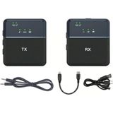 Skygo ZR558 Sx9 Rx Tx Lightning Type-C Aux Mikrofon - Seçenek Mevcut Değil - Renkli