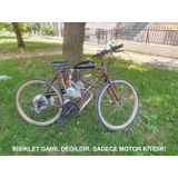 Skyhawk 85cc 2 Zamanlı Benzinli Bisiklet Motor Kiti Çok Renkli