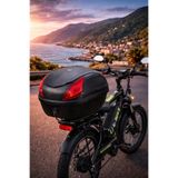 Skyjet Bisiklet Arka Çanta 17 Litre Elektrikli Bisiklet Arka Çanta Motorsiklet E-bike Çanta seleli bisiklet