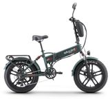 Skyjet GTIII PRO 1000 W Yeşil Katlanabilir Elektrikli Bisiklet