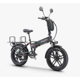 Skyjet Gtııı Pro 1000W Elektrikli Bisiklet Ayna Çanta ve El Gazı Hediyeli - Siyah