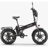 Skyjet Trvııı Pro 1000W Elektrikli Bisiklet Ayna Çanta ve El Gazı Hediyeli - Siyah