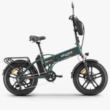 Skyjet Trvııı Pro W Çift Bataryalı 1000 W Yeşil Katlanabilir Elektrikli Bisiklet