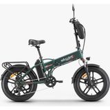 Skyjet Trvııı Pro W Çift Bataryalı 1000W Elektrikli Bisiklet Ayna Çanta ve El Gazı Hediyeli - Yeşil