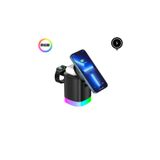 SKYLOONG 15w 3in1 Kablosuz Şarj Standı Aircharger Quattro Magsafe Iphone+applewatch+airpods Kablosuz Hızlı