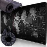 Skynex 90X40 Büyük Boy Dünya Haritası Desenli Xxl World Map Oyuncu Mouse Pad Gaming Mousepad