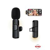 SKYNEX Type-c Android Girişli Telefon Uyumlu Wireless Youtube Tiktok Yayın Kablosuz Yaka Mikrofonu pro-c