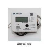 SKYRON 2026 Model Ultrasonik Kablolu (MBUS) DN20 Dijital Isı Sayacı Kalorimetre