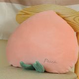 Skyseen Şeftali Şekilli Yastık ve Yaratıcı Meyve Yastığı ve Canlı Peluş Dolgu Yastık 45 cm