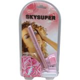 Skysuper Pembe Pilli Yanak Kıl Alma Makinası-Findit - Beyaz