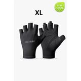 SkyWheel Premium Kalite Terletmeyen Yarım Parmak Pedsiz Yoga Fitness Bisiklet Outdoor Spor Eldiven - XL