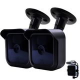 Skyworld Blink XT/XT2 ve Blink outdoor3 için Blink Kamera Muhafazası ve Duvar Montaj Braketi Senkronizasyon Modülü Çıkışlı İç Mekan/Dış Mekan. 360° Ayarlanabilir Braket ve Hava Koşullarına Dayanıklı